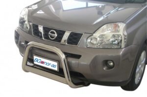 Frontbåge Nissan X-Trail 2007–2010 Ø63 mm, svart