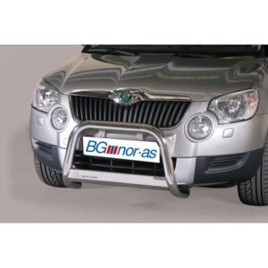 Frontbåge Skoda Yeti 2010–2013 Ø63 mm, svart