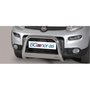 Frontbåge Fiat Panda 2013– Ø63 mm, svart