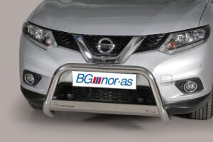 Frontbåge Nissan X-Trail 2015– Ø63 mm, svart