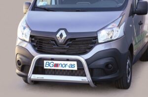 Frontbåge Renault Trafic 2014– Ø63 mm, svart