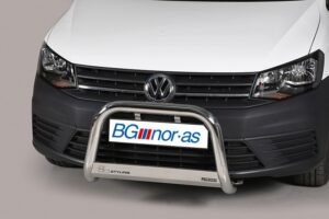 Frontbåge VW Caddy 2015–2020, 63 mm, svart pulverlack