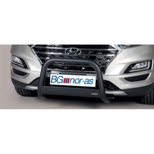 Frontbåge Hyundai Tucson 2018– Ø63 mm, svart