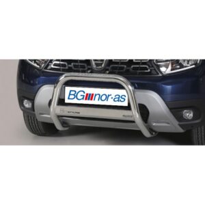 Frontbåge Dacia Duster 2018–2019 Ø63 mm, svart