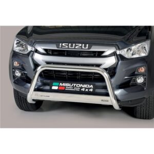 Frontbåge Isuzu D-Max (RG) 2020–2024, 63 mm, polerad rostfri