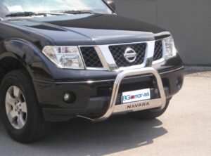Frontbåge Nissan Navara 2005–2010 Ø63 mm, svart