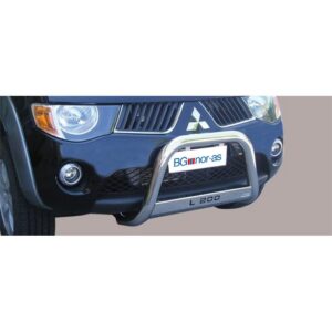 Frontbåge Mitsubishi L200 2006–2009 Ø63 mm, svart