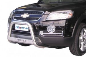 Frontbåge Chevrolet Captiva 2006–2010 Ø63 mm, svart