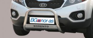 Frontbåge Kia Sorento 2009–2012 Ø63 mm, svart