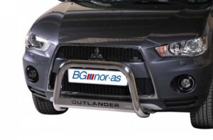 Frontbåge Mitsubishi Outlander 2010–2012 Ø63 mm, svart