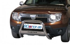 Frontbåge Dacia Duster 2010–2017 Ø63 mm, svart