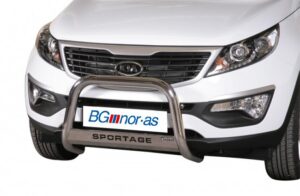Frontbåge Kia Sportage 2010–2015 Ø63 mm, svart