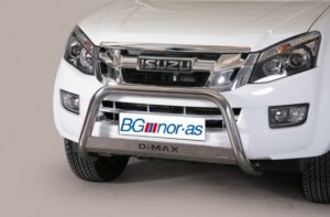 Frontbåge Isuzu D-Max D/C 2012– Ø63 mm, svart