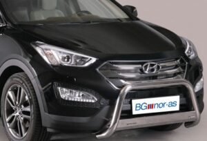Frontbåge Hyundai Santa Fe 2012– Ø63 mm, svart