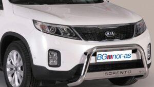 Frontbåge Kia Sorento 2012– Ø63 mm, svart
