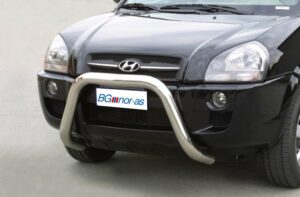 Frontbåge Hyundai Tucson 2004–2014 Ø76 mm, svart