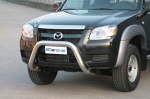 Frontbåge Mazda BT 50 2007–2009 Ø76 mm, svart