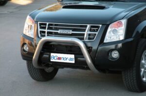 Frontbåge Isuzu D-Max D/C 2007–2012 Ø76 mm, svart