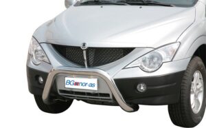 Frontbåge Ssangyong Actyon Sports 2007–2012 Ø76 mm, svart