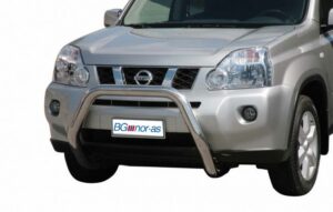 Frontbåge Nissan X-Trail 2007–2010 Ø76 mm, svart