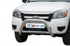 Frontbåge Ford Ranger 2009–2011 Ø76 mm, svart