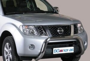 Frontbåge Nissan Navara D.C. 2010– Ø76 mm, svart
