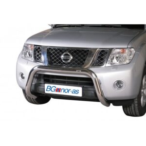Frontbåge Nissan Navara D.C. V6 2010– Ø76 mm, svart