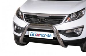 Frontbåge Kia Sportage 2010–2015 Ø76 mm, svart