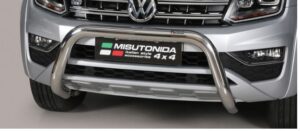 Superbar, VW Amarok V6 2016–, 76 mm, krom