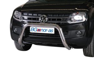 Frontbåge VW Amarok (Trend Line) 2010–2022 Ø76 mm, svart