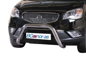 Frontbåge Ssangyong Korando 2011– Ø76 mm, svart