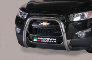 Frontbåge Chevrolet Captiva 2011– Ø76 mm, svart