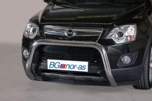 Frontbåge Opel Antara 2011– Ø76 mm, svart