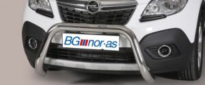 Frontbåge Opel Mokka 2012–2016 Ø76 mm, svart