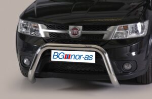 Frontbåge Fiat Freemont 2011– Ø76 mm, svart