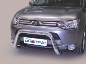 Frontbåge Mitsubishi Outlander 2013–2015 Ø76 mm, svart