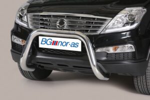 Frontbåge Ssangyong Rexton W 2013– Ø76 mm, svart