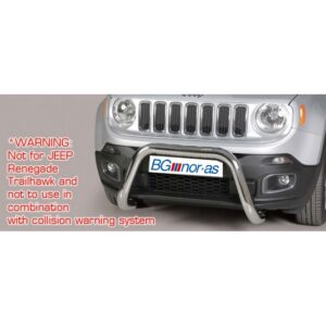 Frontbåge Jeep Renegade 2014–2017 Ø76 mm