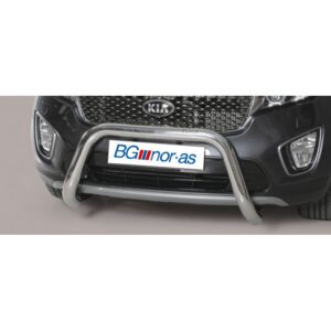 Frontbåge Kia Sorento 2015– Ø76 mm, svart