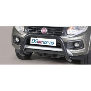 Frontbåge Fiat Fullback 2016– Ø76 mm, svart