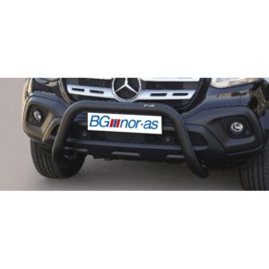 Frontbåge Mercedes X Class Ø76 mm, svart