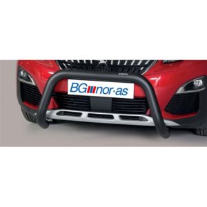 Frontbåge Peugeot 3008 2018– Ø76 mm, svart