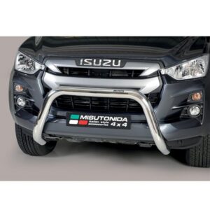 Frontbåge Isuzu D-Max (RG) 2020–2024, 76 mm, rostfri