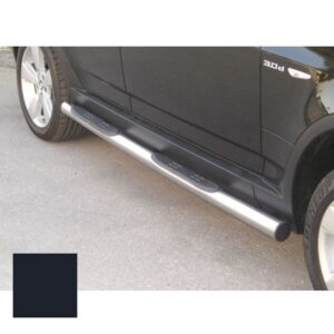 Sidorör med steg BMW X3 2003– (svart)