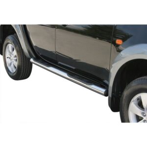 Sidorör med steg Crom Mitsubishi L200 2006–2009
