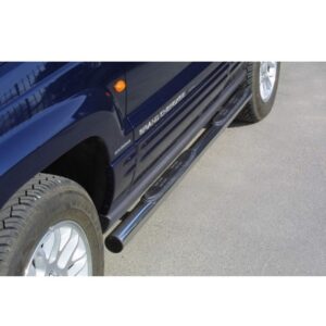 Sidorör med steg Jeep Grand Cherokee, 1999–2005, krom
