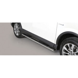 Ovalt sidorör med steg Toyota RAV4 Hybrid 2016–2018