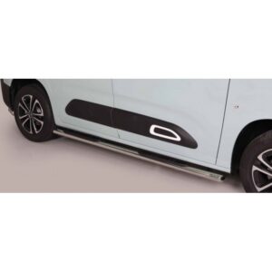 Ovalt sidorör med steg Citroën Berlingo MWB 2018–
