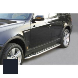 Sidosteg BMW X3 2003– (svart)