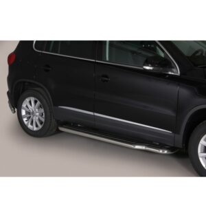 Sidorör, Volkswagen Tiguan 2011–, 63 mm, rostfritt